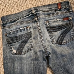 7 for all mankind Crop dojo size 26